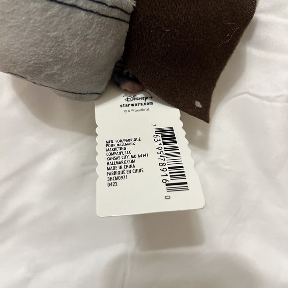 HALLMARK Small Stars Disney Star Wars THE MANDALORIAN Plush Christmas Ornament - Picture 4 of 6